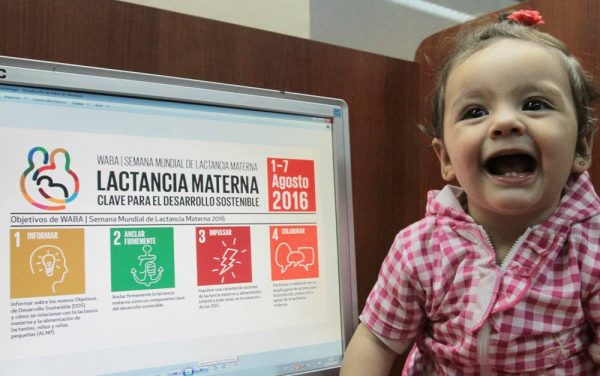 “Mamatón” como arranque de la semana mundial de la lactancia materna