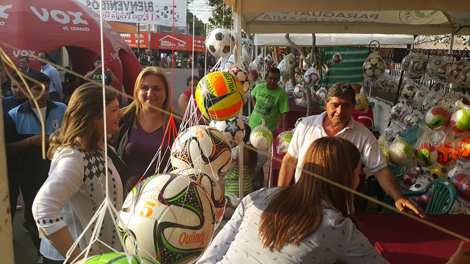 Quiindy presentó su primera Expo Pelotas