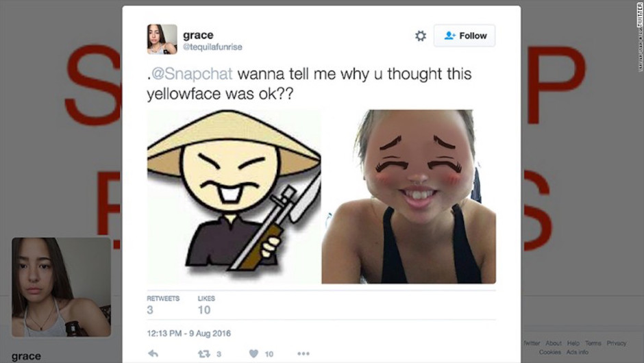 Snapchat desata polémica por filtro “racista”