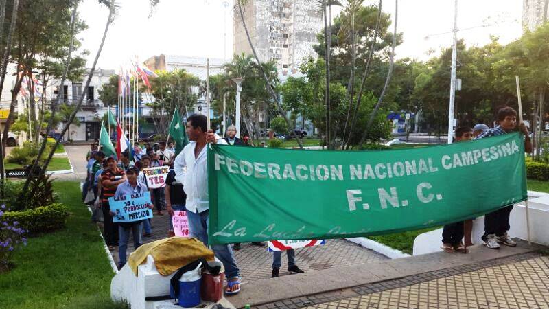 Descontentos con dirigentes: FNC no se unirá a marcha campesina