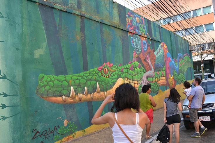 Recorrido por la galería de murales de Asunción