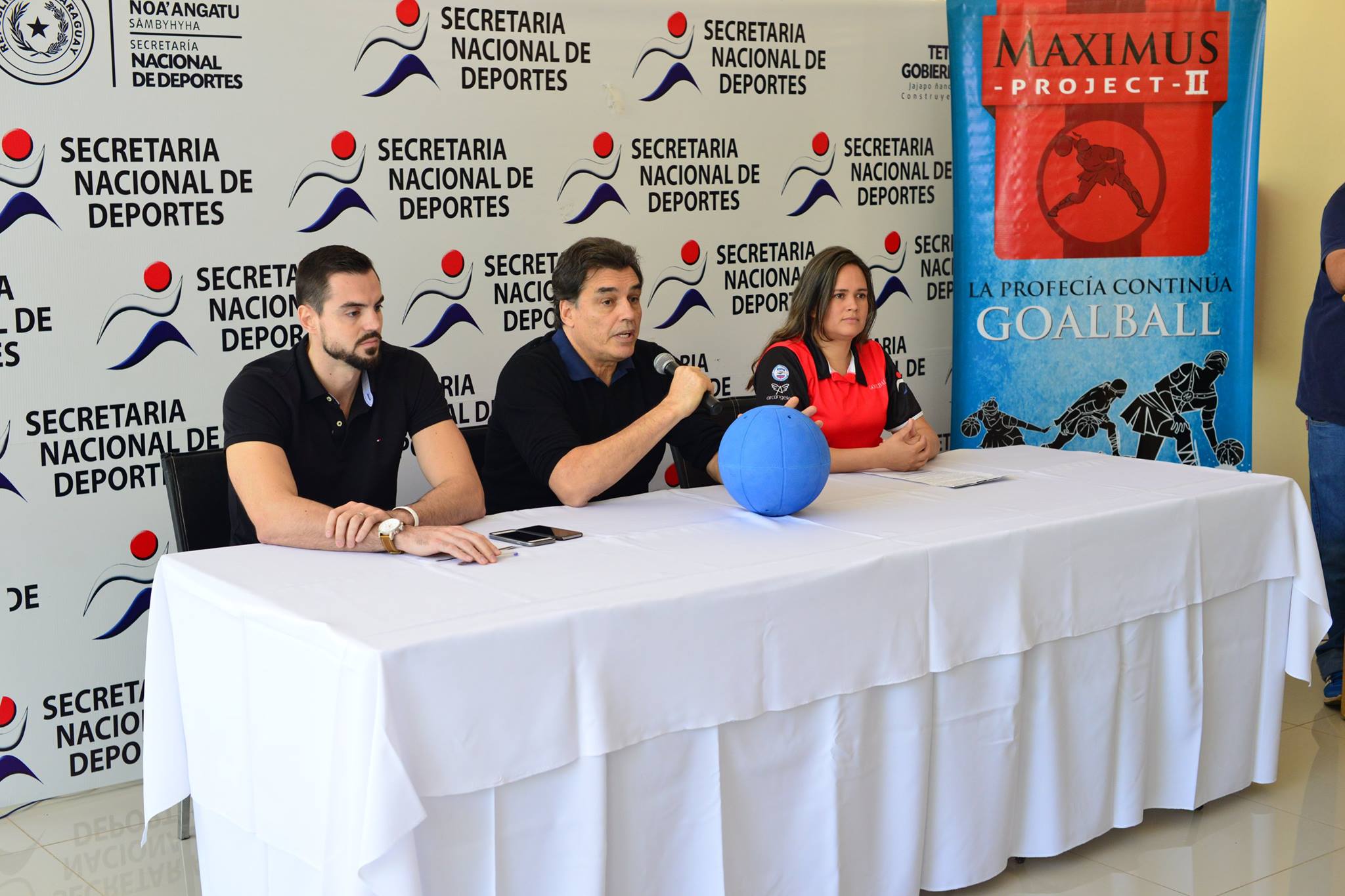 Presentaron Campamento Internacional de Goalball