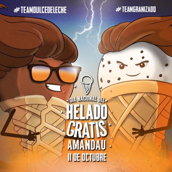 Festejarán con 670.000 cucuruchos “Día Nacional del helado gratis”