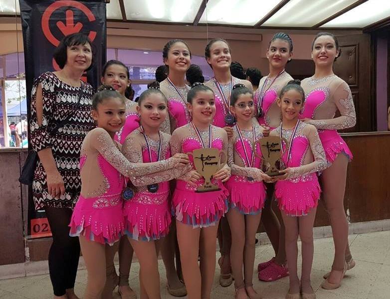 Gimnastas de la SND se destacan