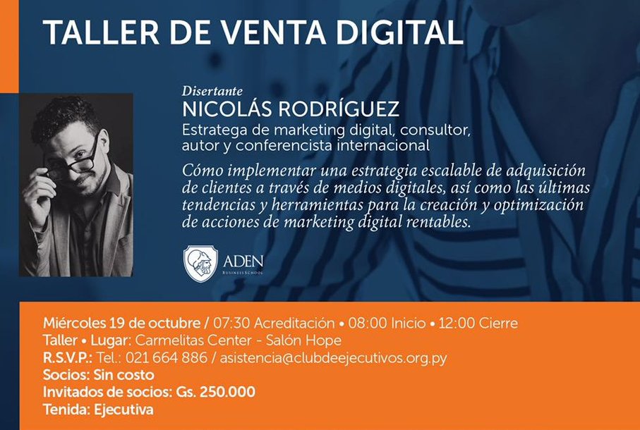 Taller de venta digital