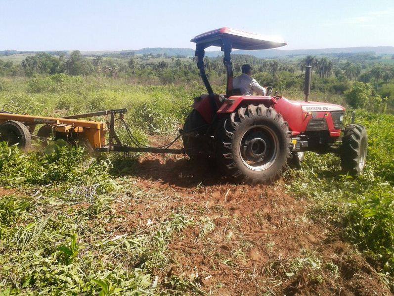 Caazapá: culminan trabajos de mecanización en 226 has. de Tava’i