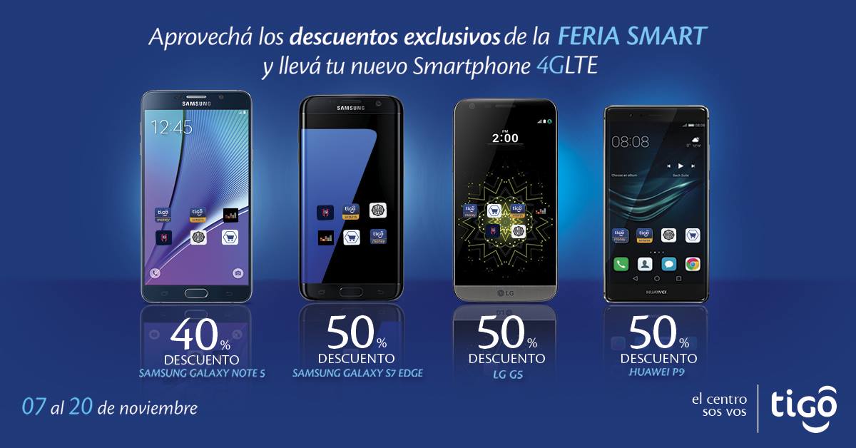 ¡Aprovechá la Feria Smart de Tigo!