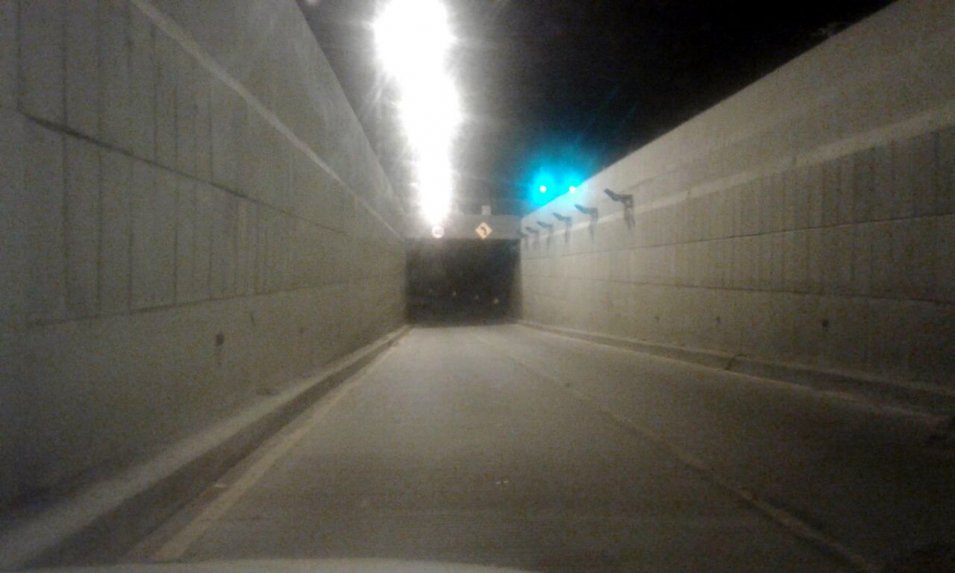 Preocupa falta de iluminación en Túnel Semidei