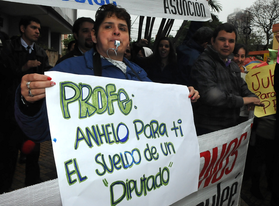 Docentes se movilizarán el lunes y martes