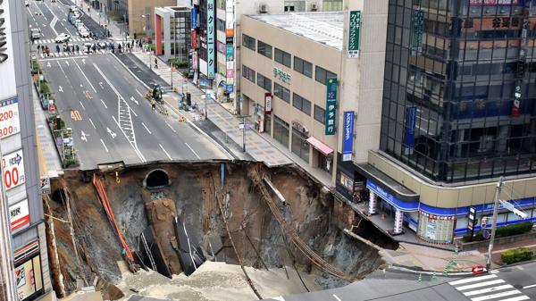 Un “superbache” en Japón fue reparado en 48 horas