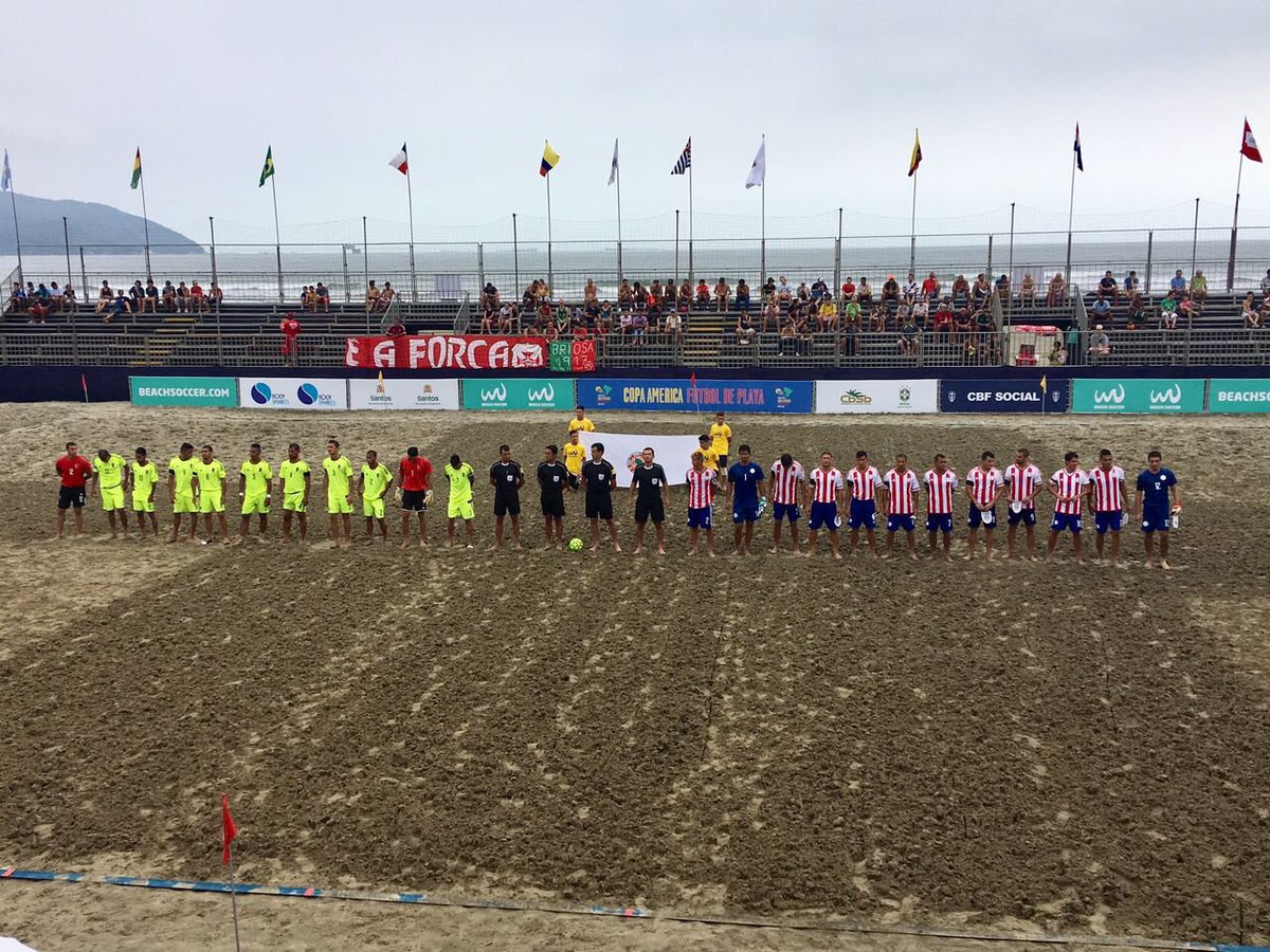 Paraguay arrancó con el pie derecho en fútbol playa