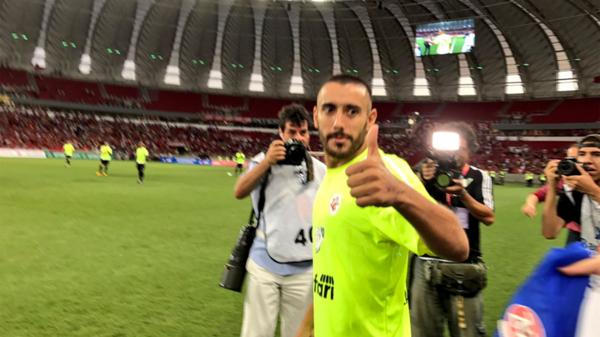 El conmovedor regreso de Alan Ruschel a un estadio de fútbol