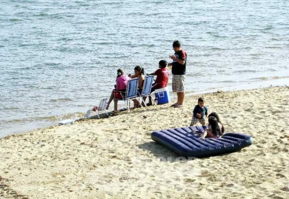 Playas de Corateî, listas para los veraneantes