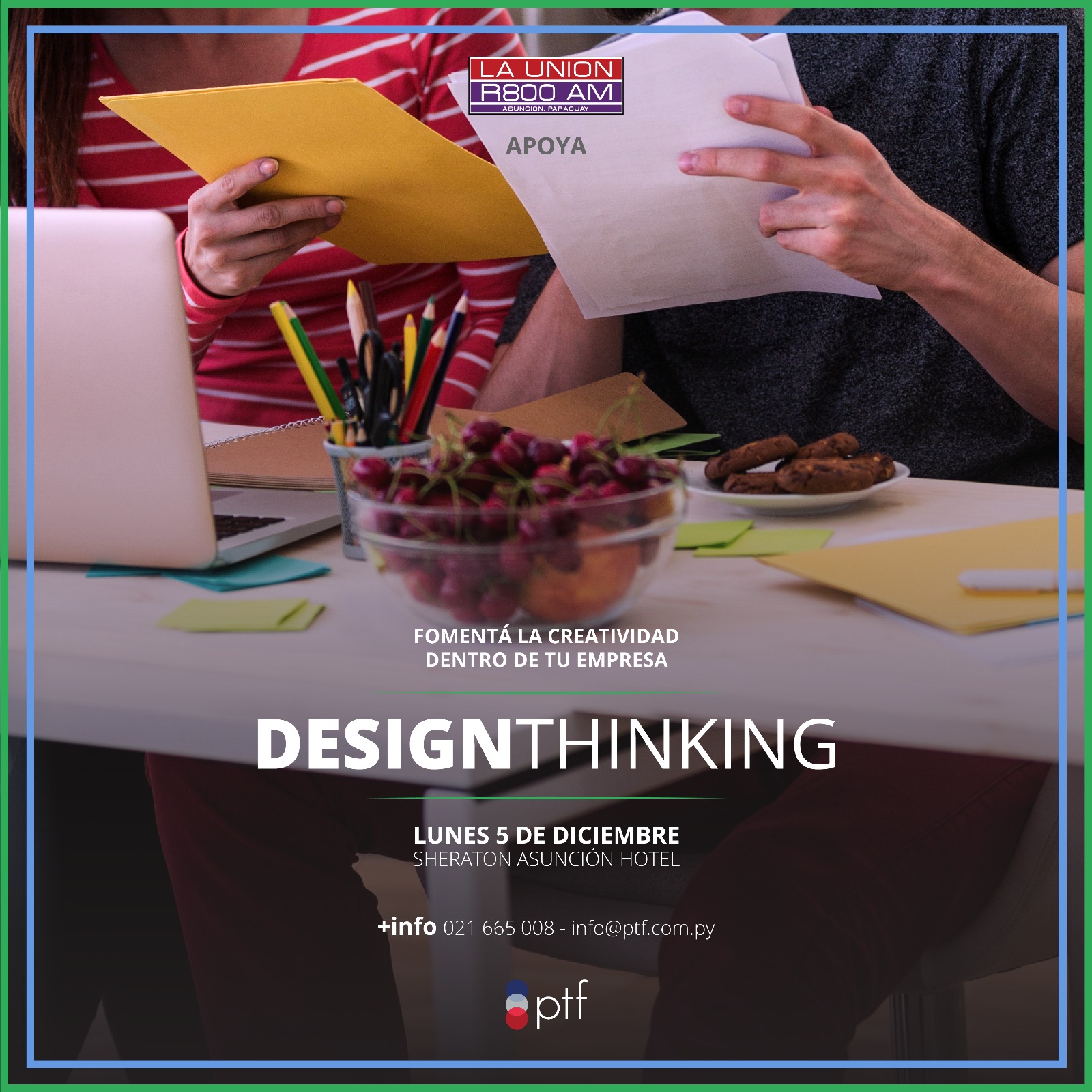 PTF invita al seminario para la competitividad empresarial: “Design Thinking”