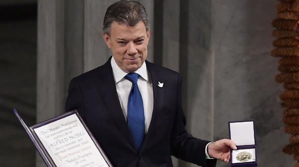 Juan Manuel Santos, Presidente de Colombia: “El Nobel de la Paz fue como un regalo del cielo”