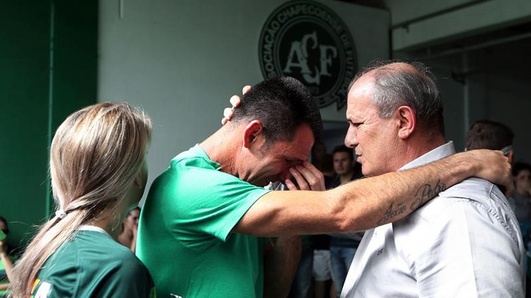 Nivaldo, el portero del Chapecoense que se salvó a último momento de viajar en el avión siniestrado