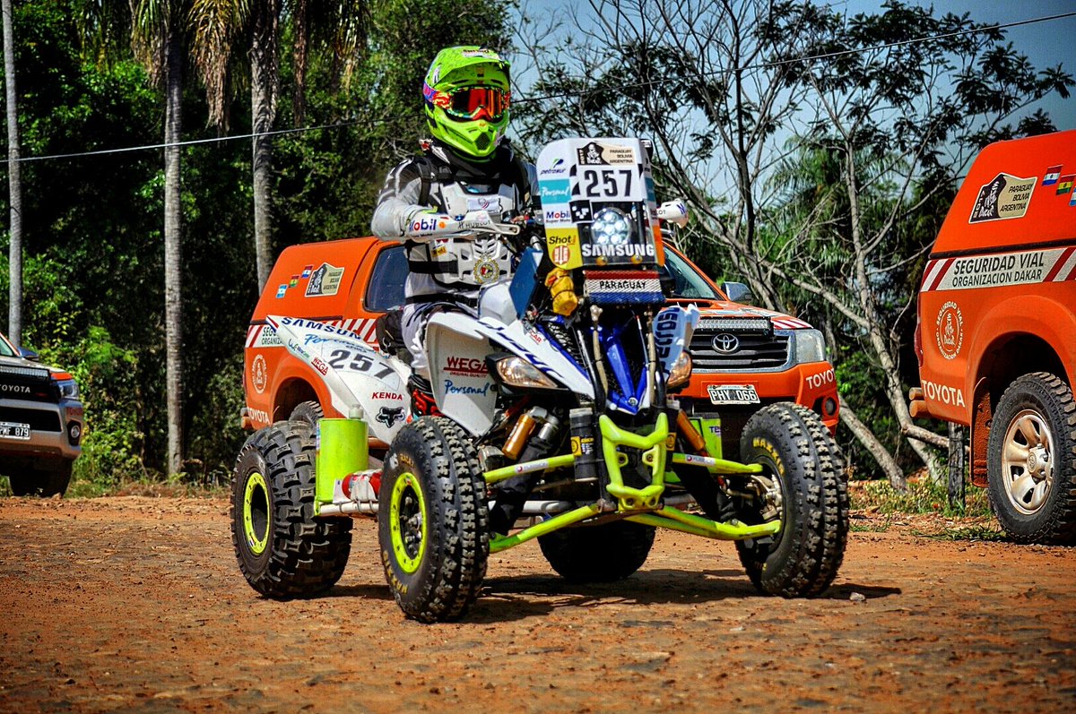 Cómo les fue a los paraguayos en el primer día del Dakar