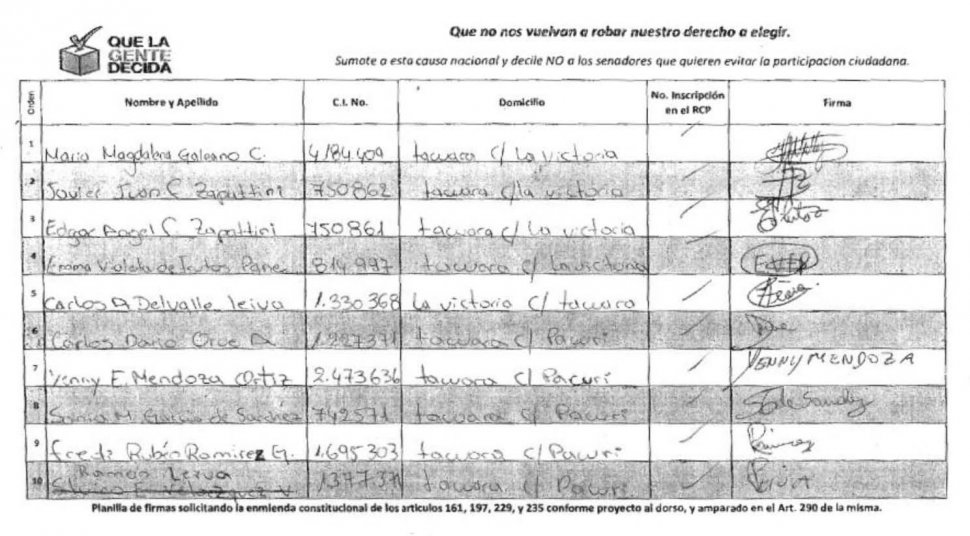 Apoderado de Movimiento “Colorado Añetete” asegura que Díaz Verón es cómplice de falsificación de firmas