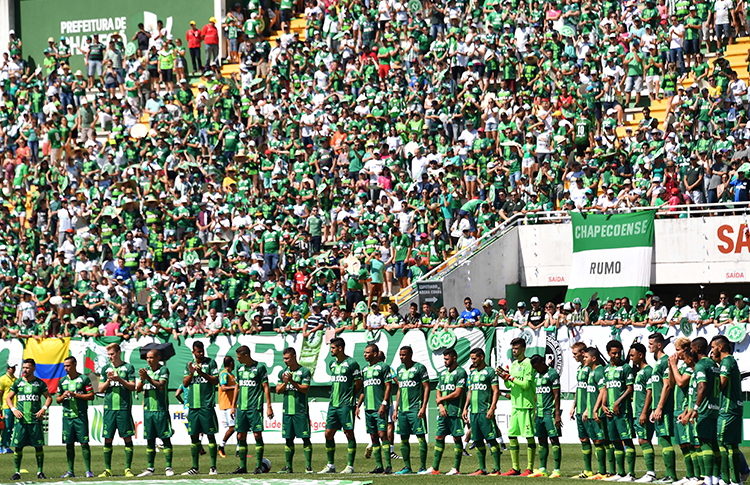 Brasil y Colombia unidos por el Chapecoense