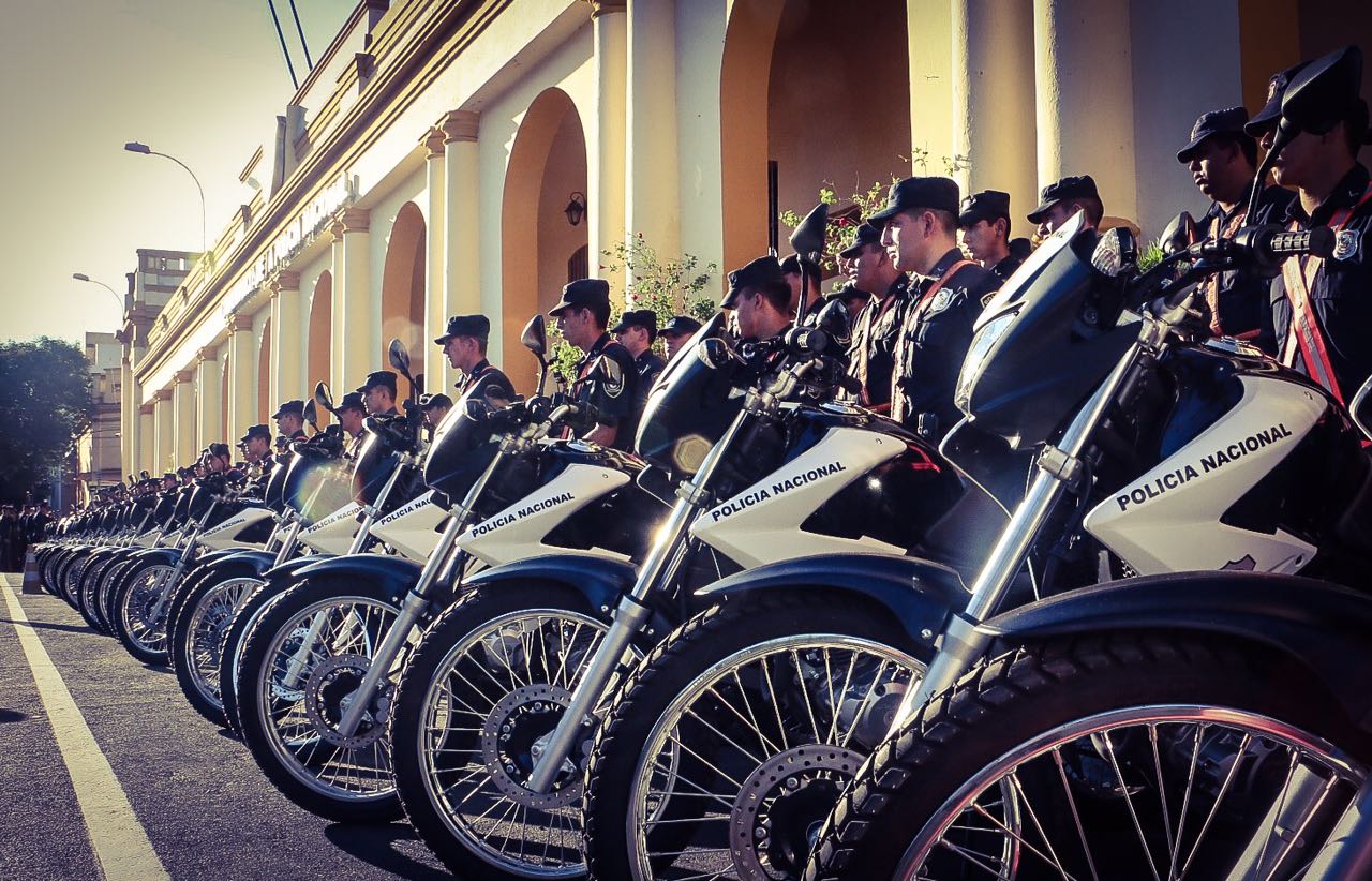 Ministro anuncia donación de 150 motocicletas más para la Policía