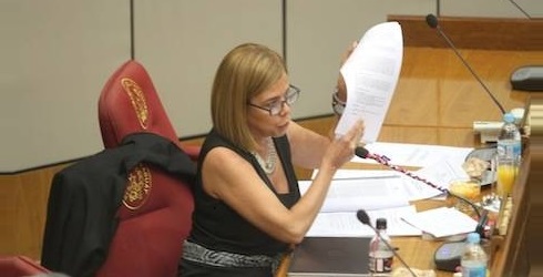 Senadora condena recolección de firmas en instituciones públicas