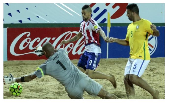 Fútbol Playa: Paraguay no pudo con Brasil en la final