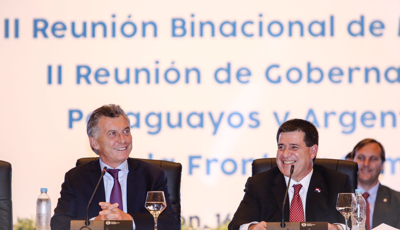 Cartes y Macri mantuvieron reunión bilateral