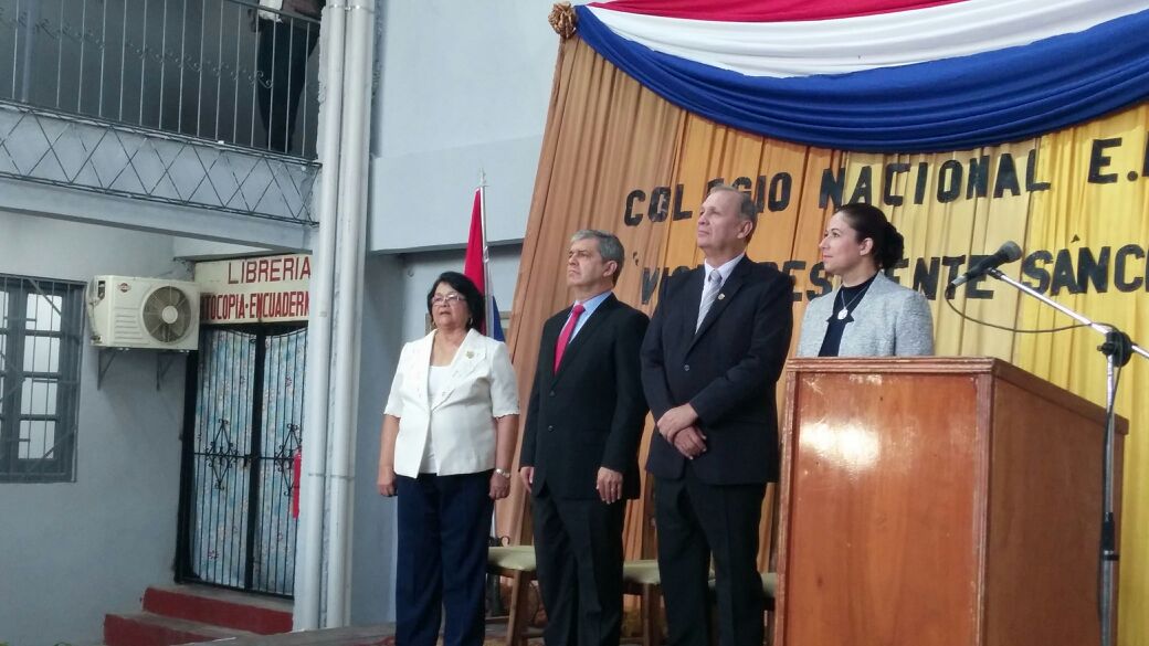 Inauguran mejoras en el Colegio Vicepresidente Sánchez