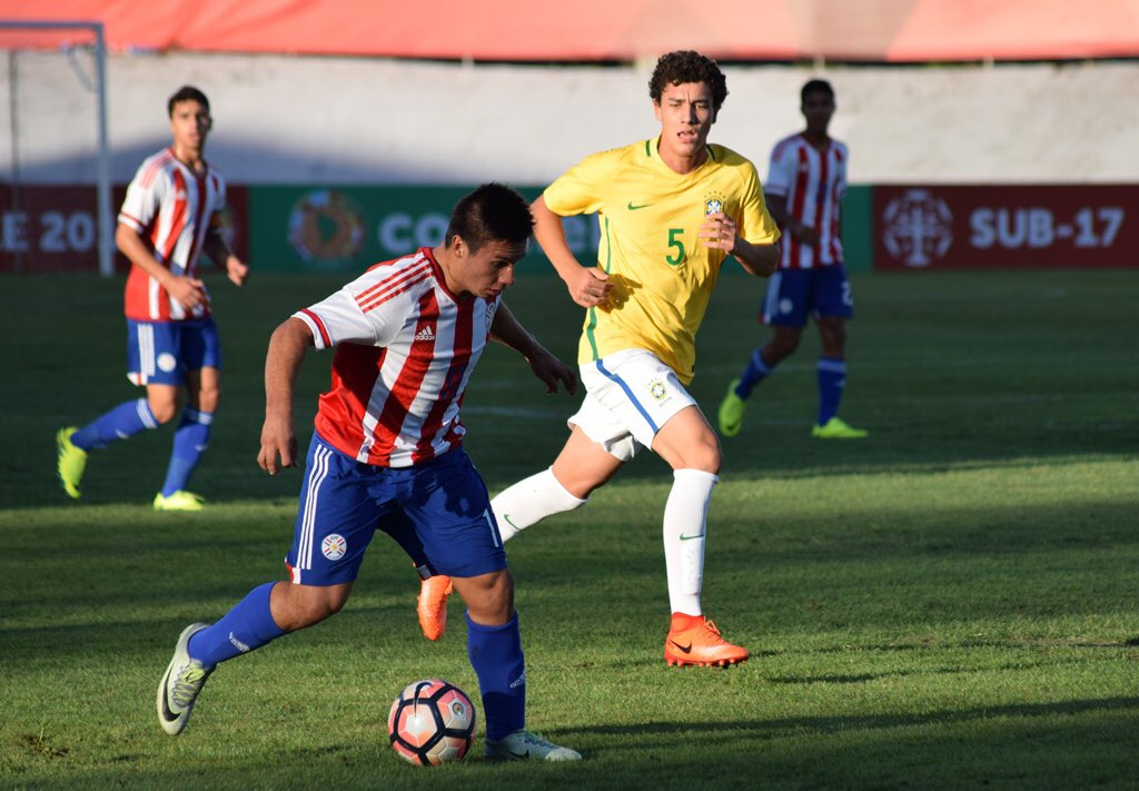 Sub 17: Paraguay empata con Brasil y definirá su pase el sábado