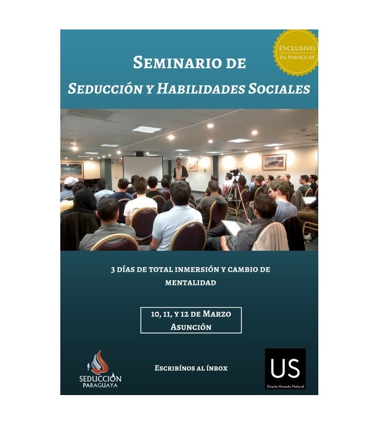 Brindarán seminario de clases de seducción para hombres