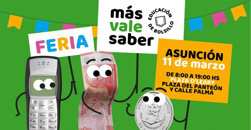 Jornadas de educación financiera en plazas del Centro de Asunción