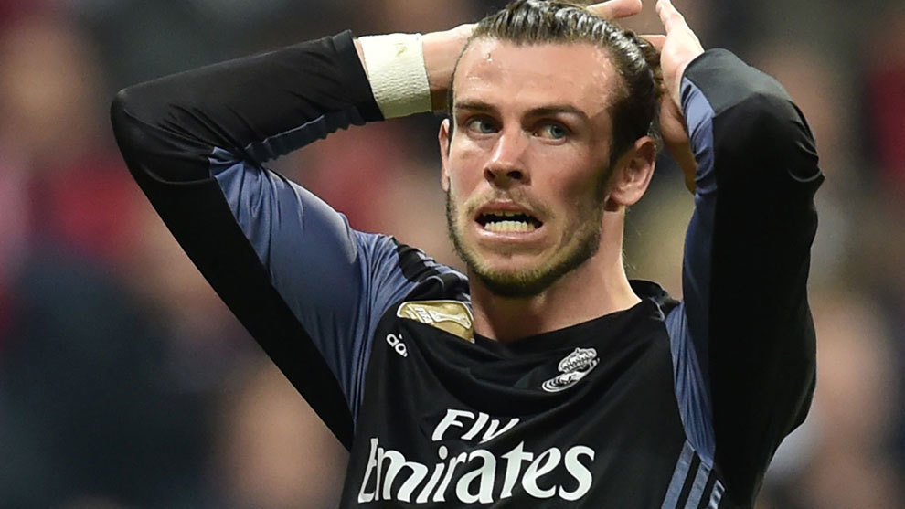 Bale, posible baja sensible del Madrid para la vuelta ante el Bayern