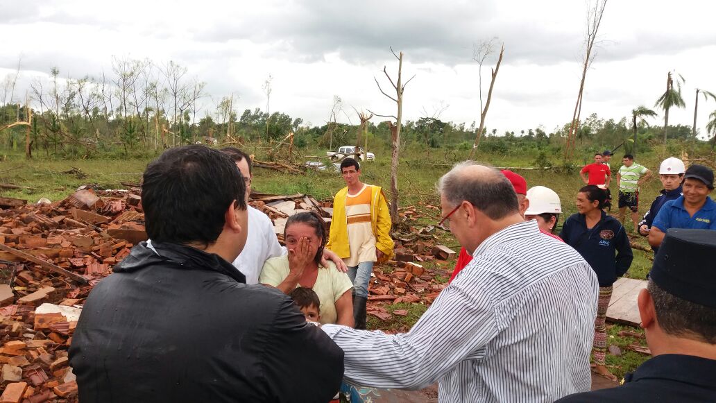 MISIONES: Emergencia Nacional asiste a zonas afectadas tras temporal