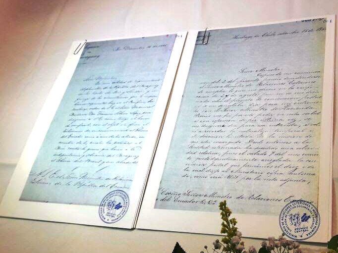 Ecuador entrega a Paraguay documentos originales de la Guerra de la Triple Alianza