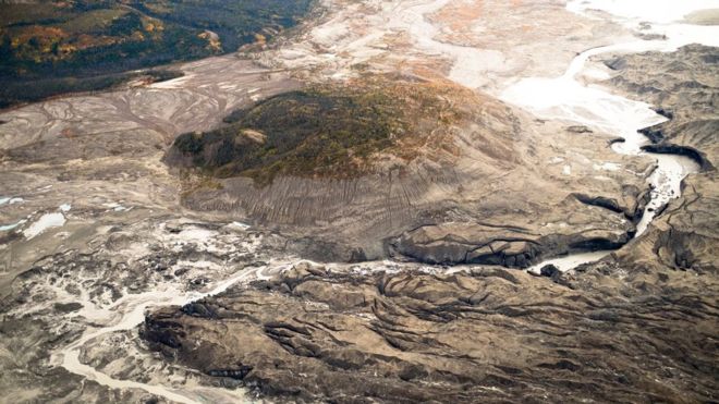 La sorpresiva y súbita desaparición de un inmenso río en solo 4 días en Canadá