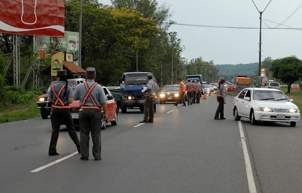 Patrulla Caminera con fuerte Operativo Semana Santa