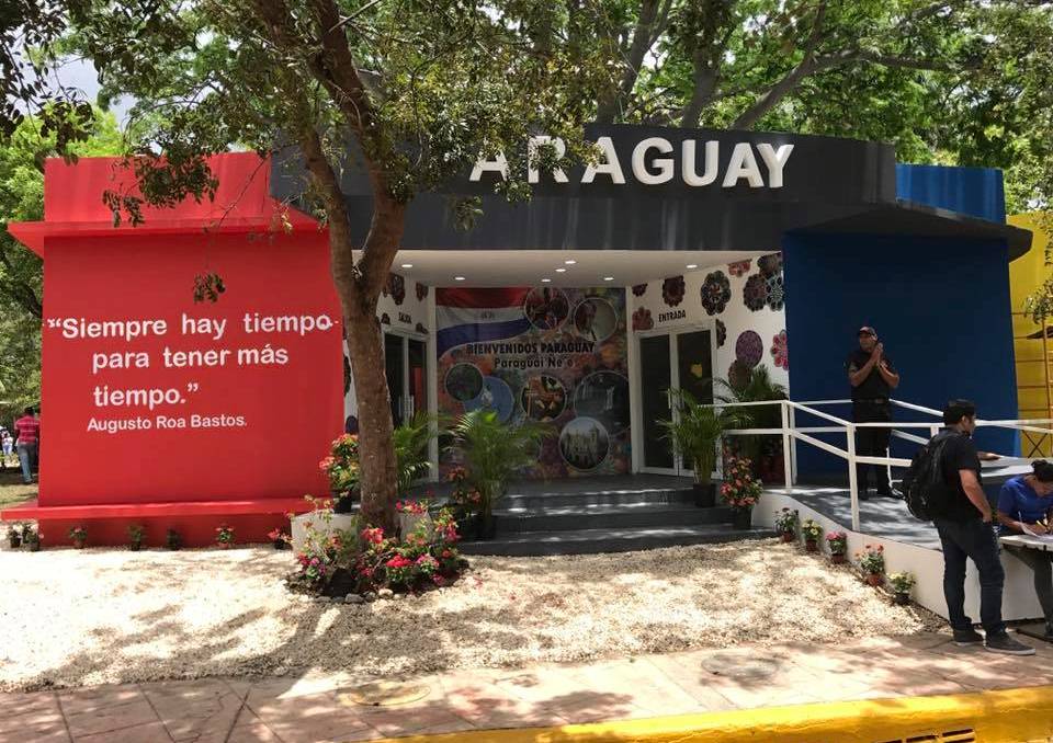 Habilitan pabellón paraguayo en Feria de Libro de Santo Domingo