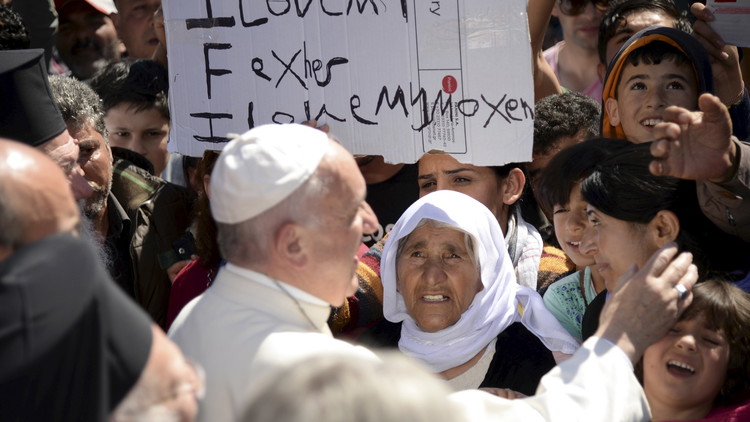 “Los centros de refugiados son campos de concentración”, dice el Papa Francisco