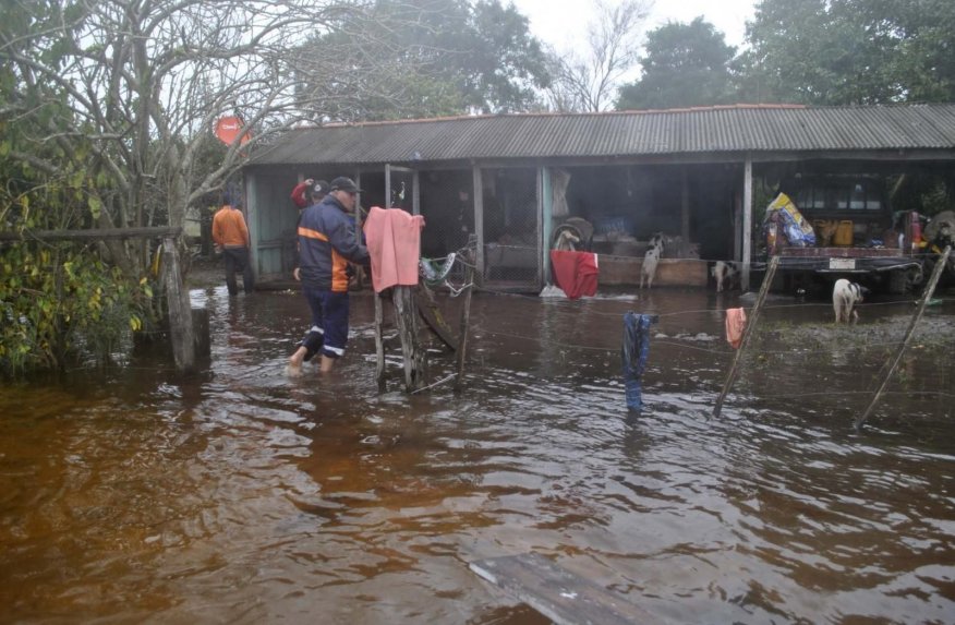 Situación crítica y preocupante en el sur del país por inundaciones