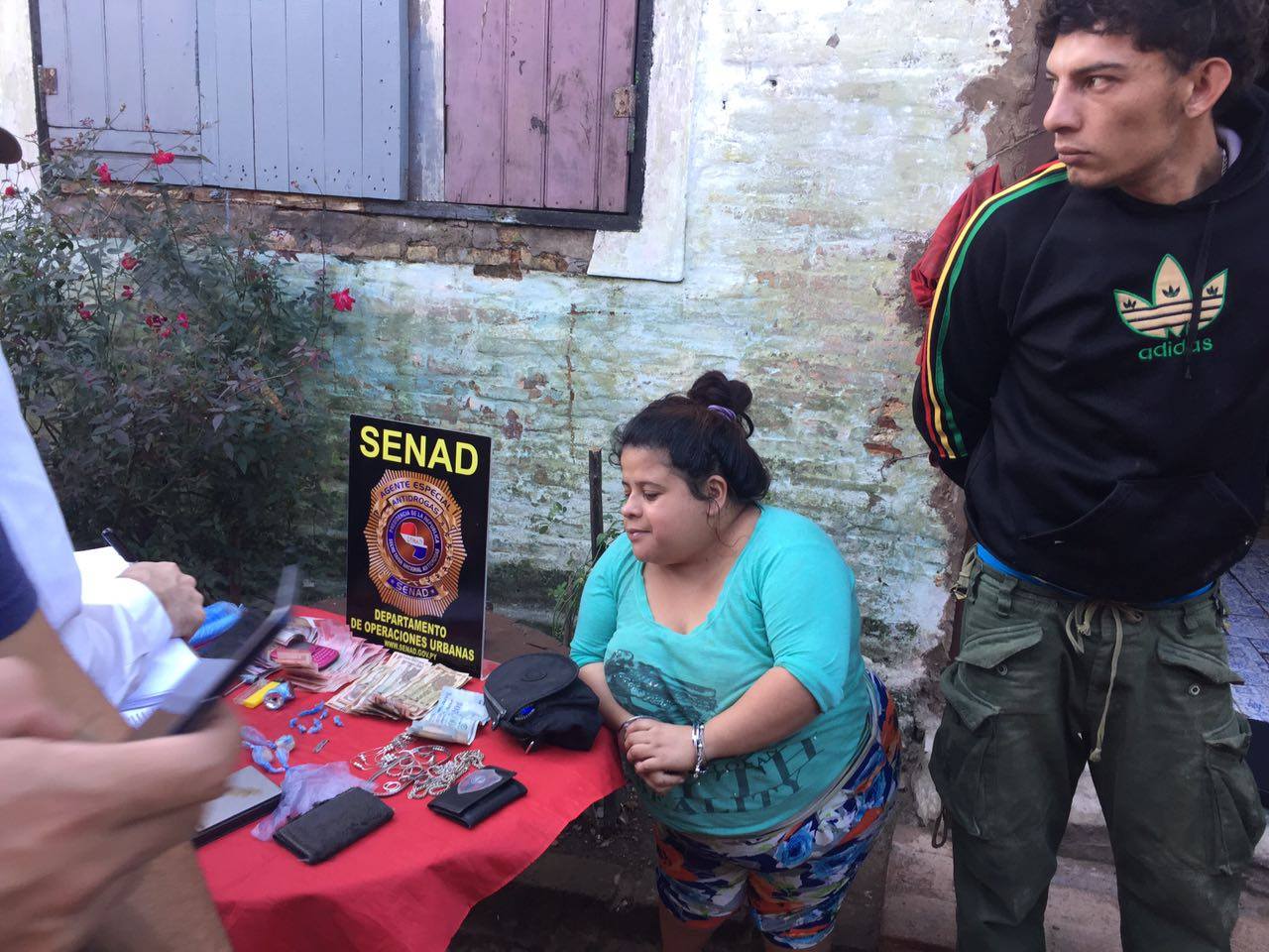SENAD anula foco de distribución de drogas en Luque