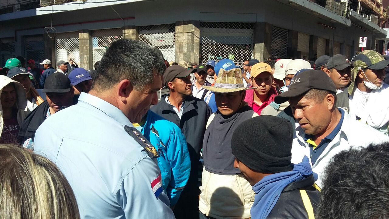 Marcha campesina: Volvió la calma en zona céntrica