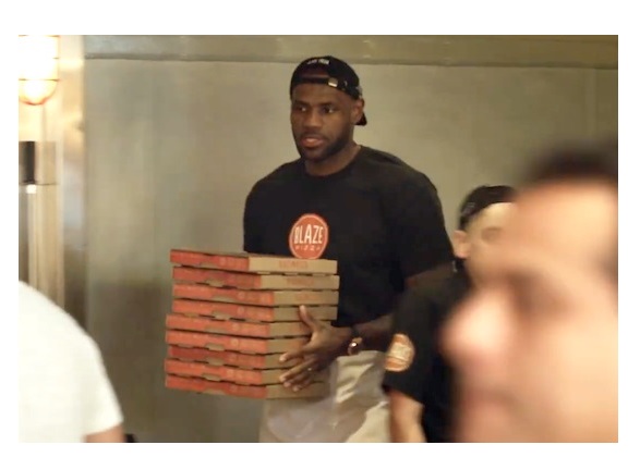 Las pizzerías de LeBron James son un total éxito en Estados Unidos