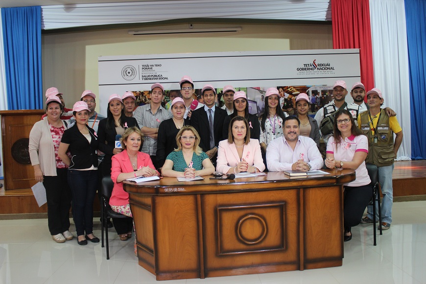 Lanzan campaña “Octubre Rosa”