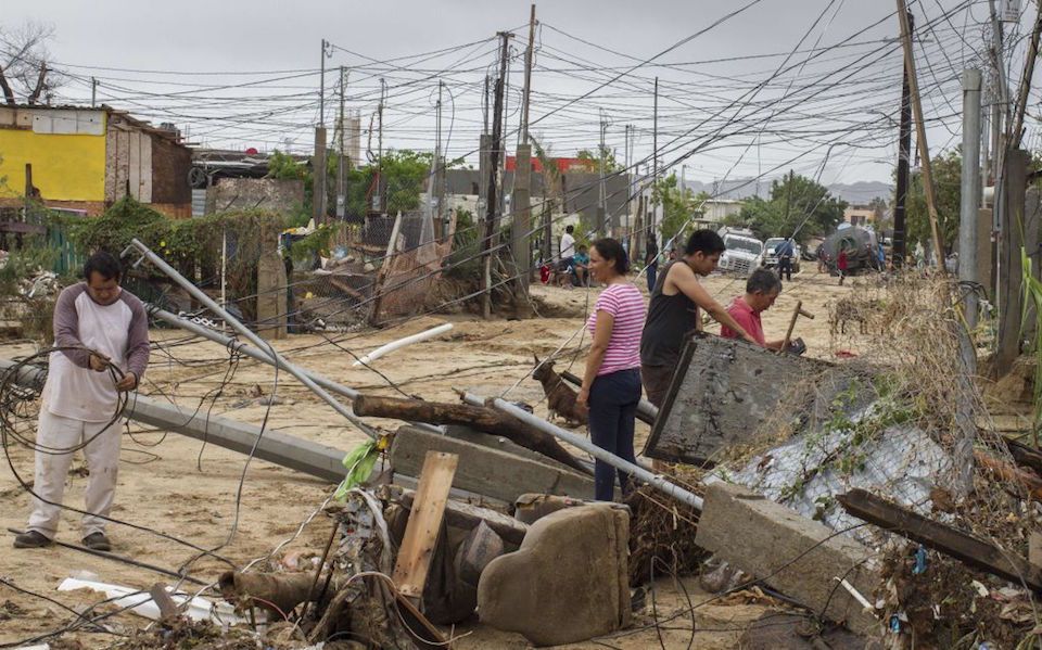 La tormenta tropical Lidia ya deja al menos 7 muertos en México La Unión