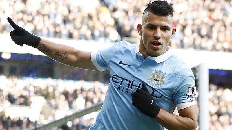 Agüero se convierte en el máximo goleador no europeo de la Premier