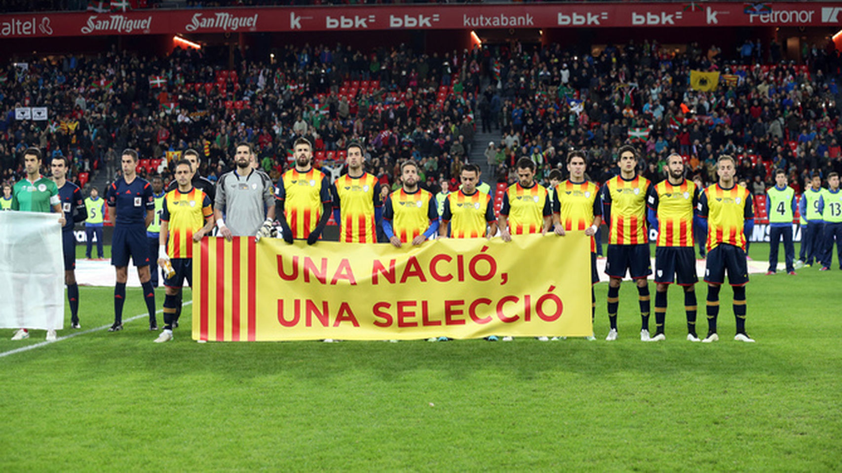 Equipazo: El gran onceno lleno de estrellas con el que competiría la Selección de Cataluña