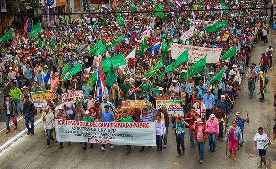 Campesinos anuncian manifestaciones en Asunción desde mañana