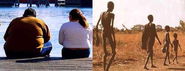 11% de la población mundial pasa hambre mientras el 13% obesidad
