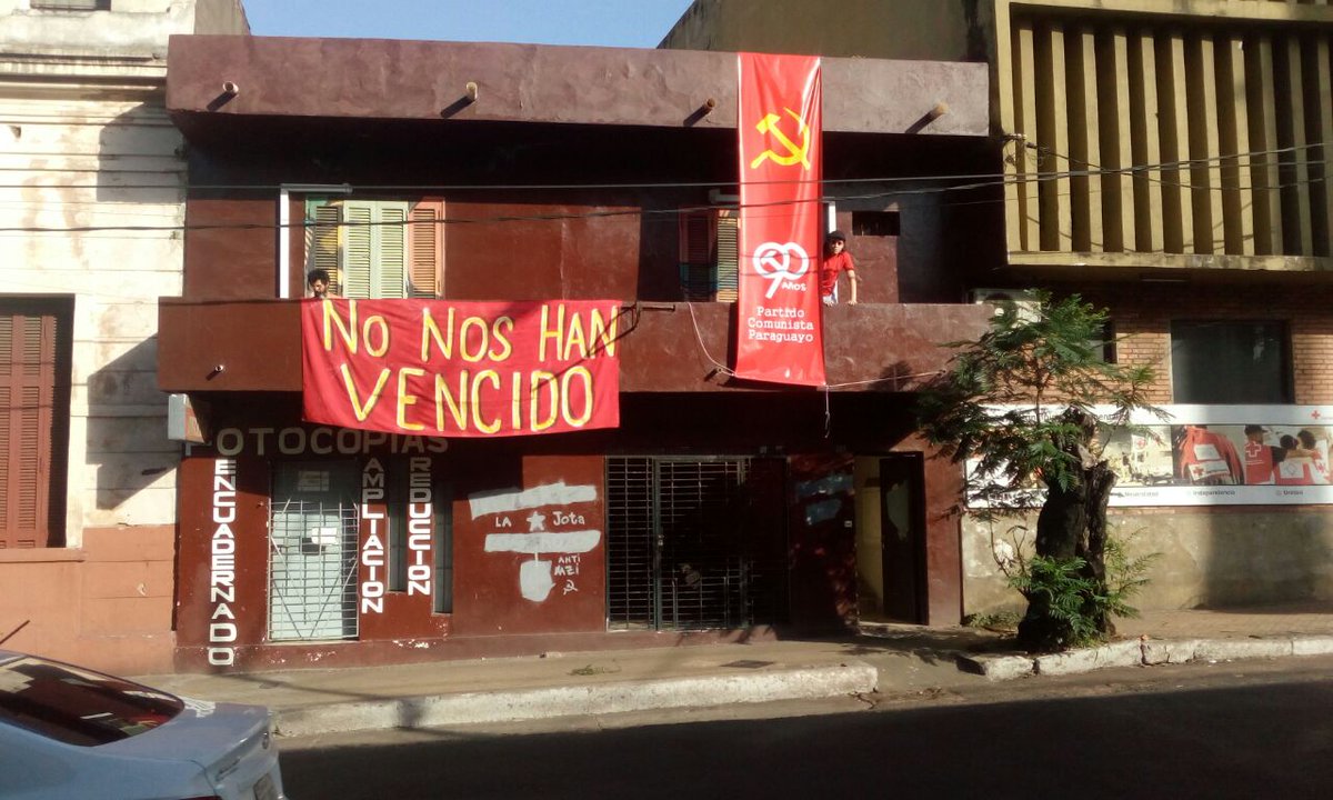 Partido Comunista denunciará ataques fascistas a su local