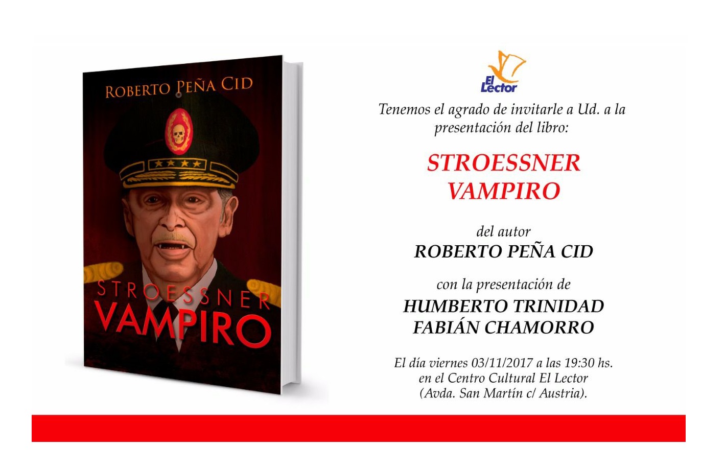 Lanzan el libro “Stroessner Vampiro”